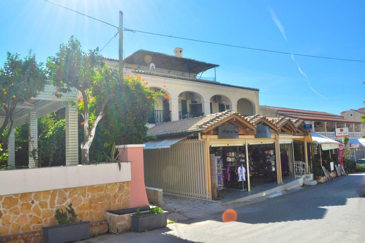 Holiday Studio Apartments Yannis On Agios Gordios Beach In Corfu Zewnętrze zdjęcie
