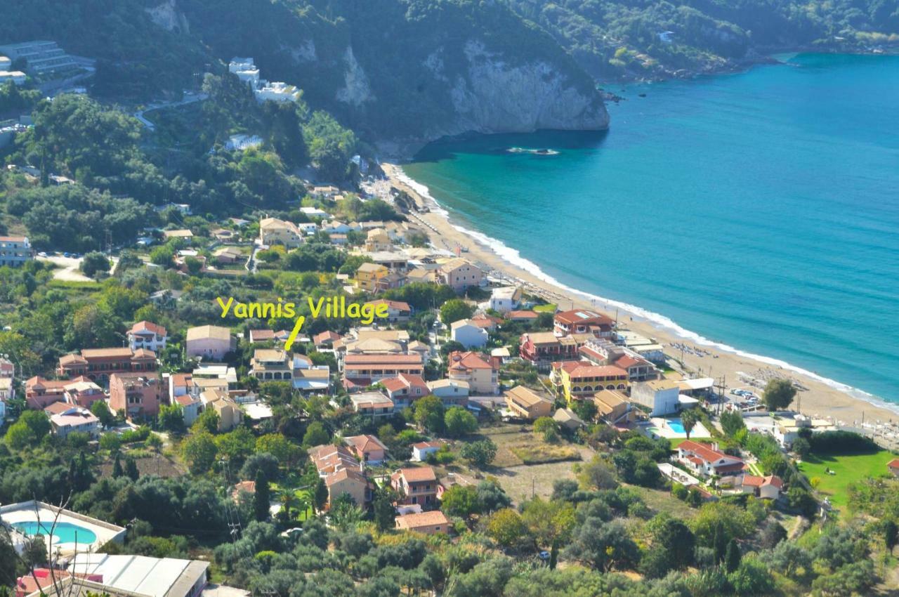 Holiday Studio Apartments Yannis On Agios Gordios Beach In Corfu Zewnętrze zdjęcie